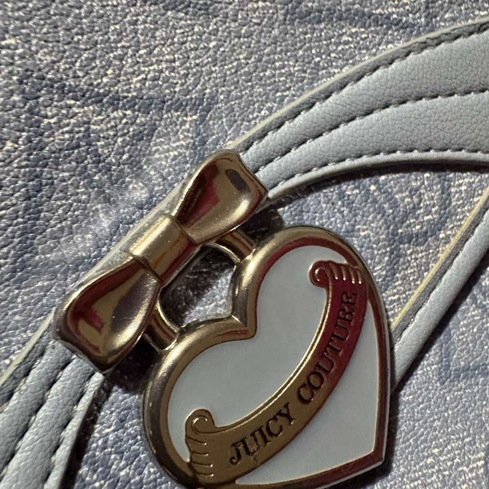 Juicy Couture Metallic Heart Buckle Bag